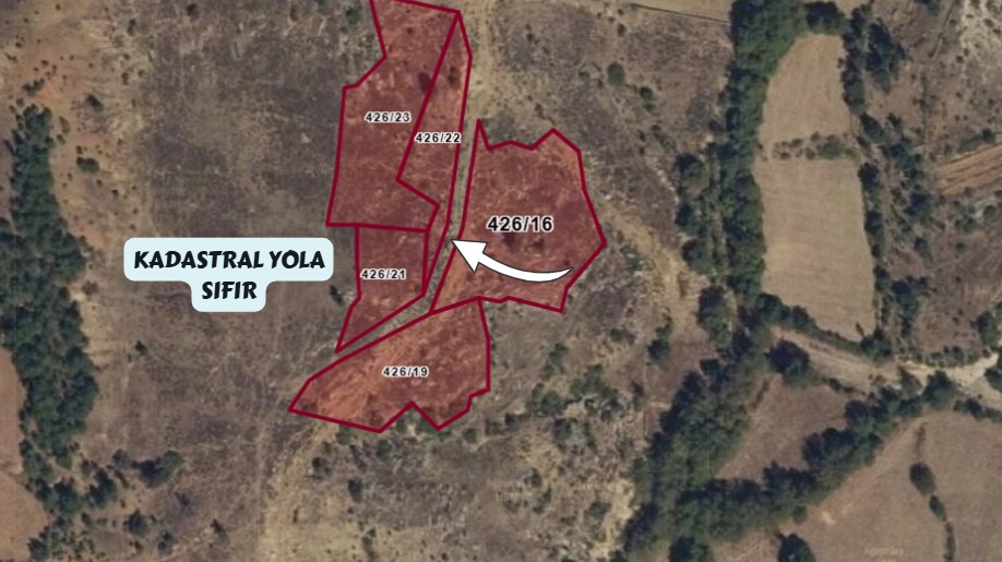 ISPARTA SÜTÇÜLER AŞAĞIYAYLABEL  KÖYÜNDE  TARLANIN 1.229  M² Sİ SATILIKTIR - ISPARTA SÜTÇÜLER fotoğraf 4